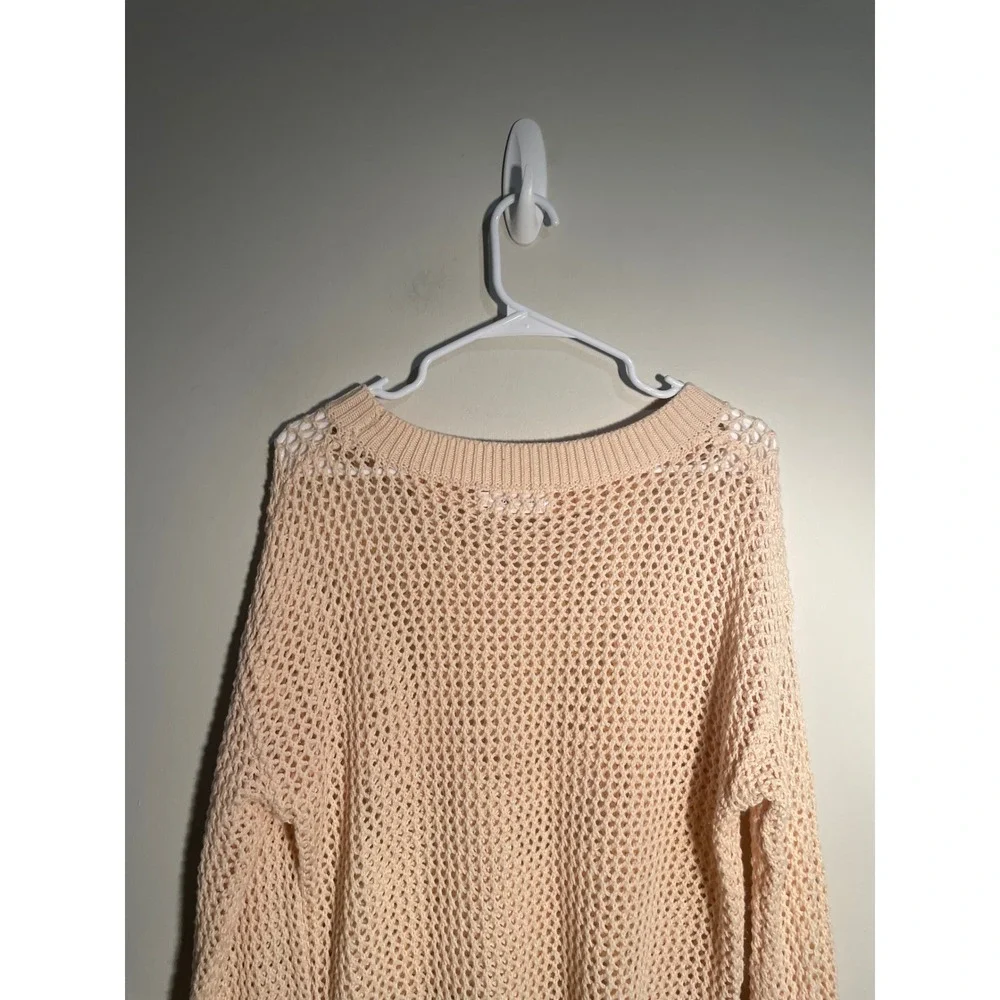 Anthropologie Line +‎ Dot Donna Beach Sweater in Neutral Size Medium